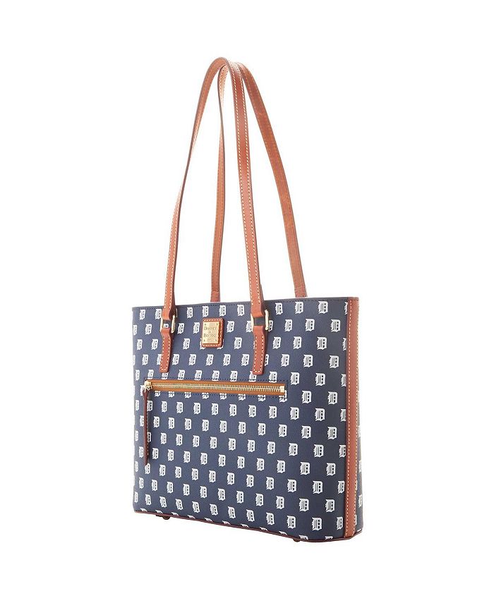 Dooney & Bourke Borsa A Mano Shopper In Pelle Granulata - Con Cerniera E Tasche - Progettata In America