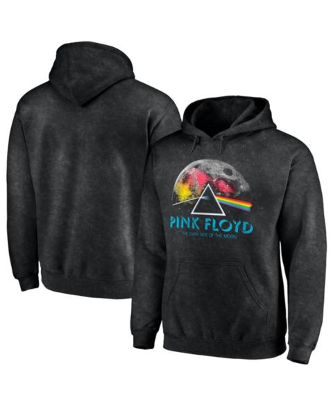 Мужское худи Philcos Black Pink Floyd Dark Side Of The Moon Washed Pullover