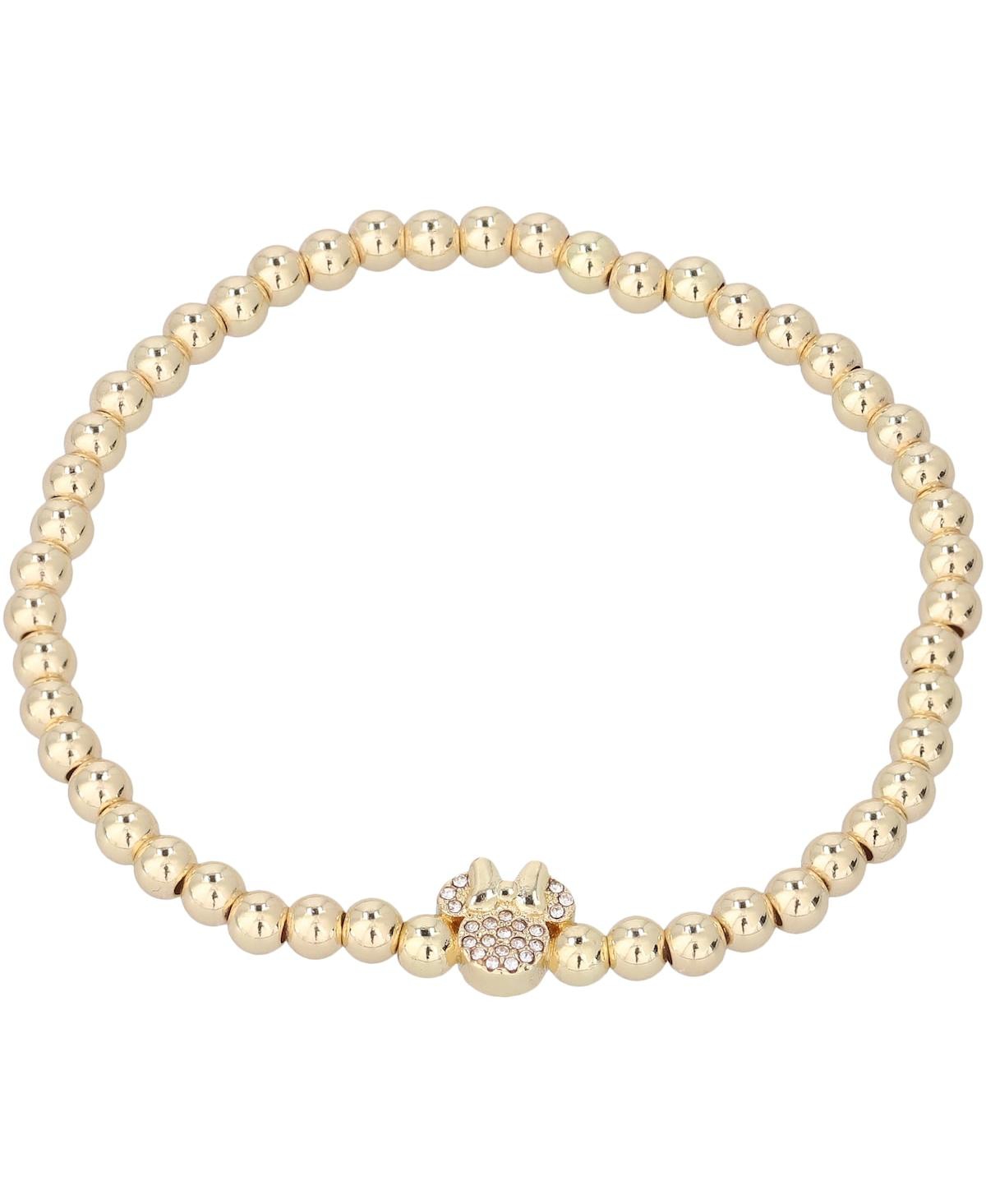 Women's Baublebar Mickey and Friends Minnie Mouse Pave Pisa Bracelet - Gold