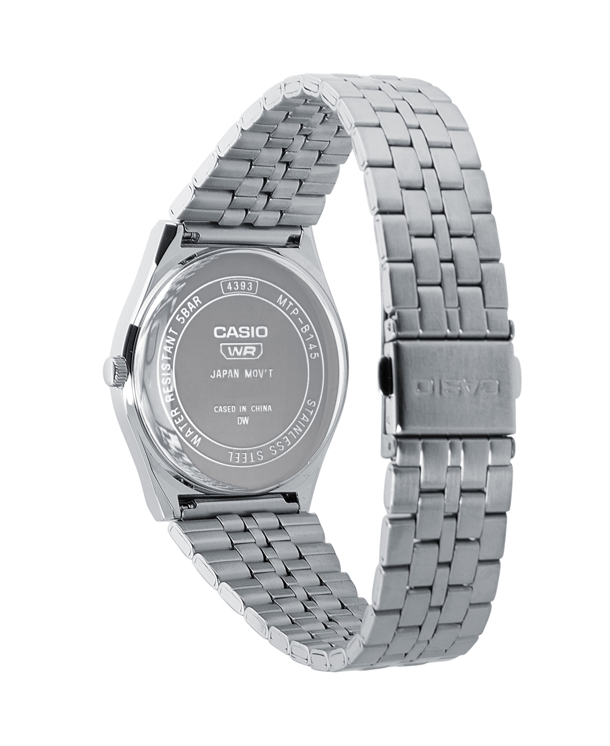 Shop G-shock Casio Men's Analog Silver-tone Stainless Steel Watch, 35mm, Mtpb145d22vt