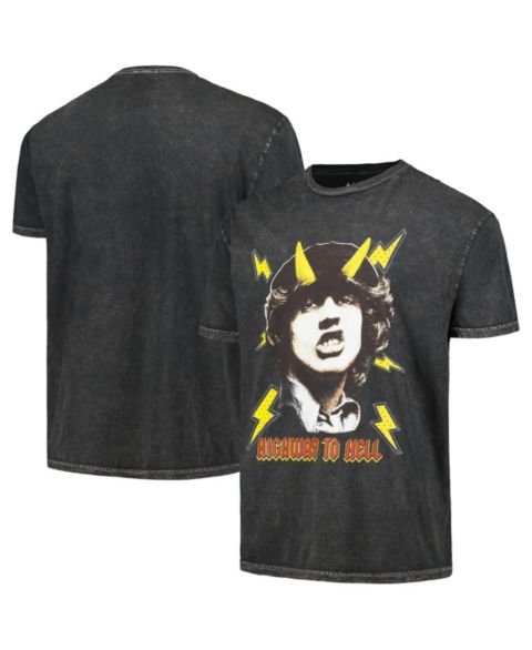 Мужская футболка Philcos Black AC/DC Highway to Hell Washed Graphic