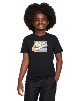 Nike - Big Kids Sportswear Cotton Logo Graphic T-Shirt