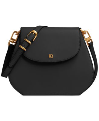 Newest Donna Karan Black Leather Crossbody