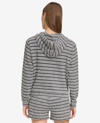 Women's Heritage Striped Lace-Up Hoodie