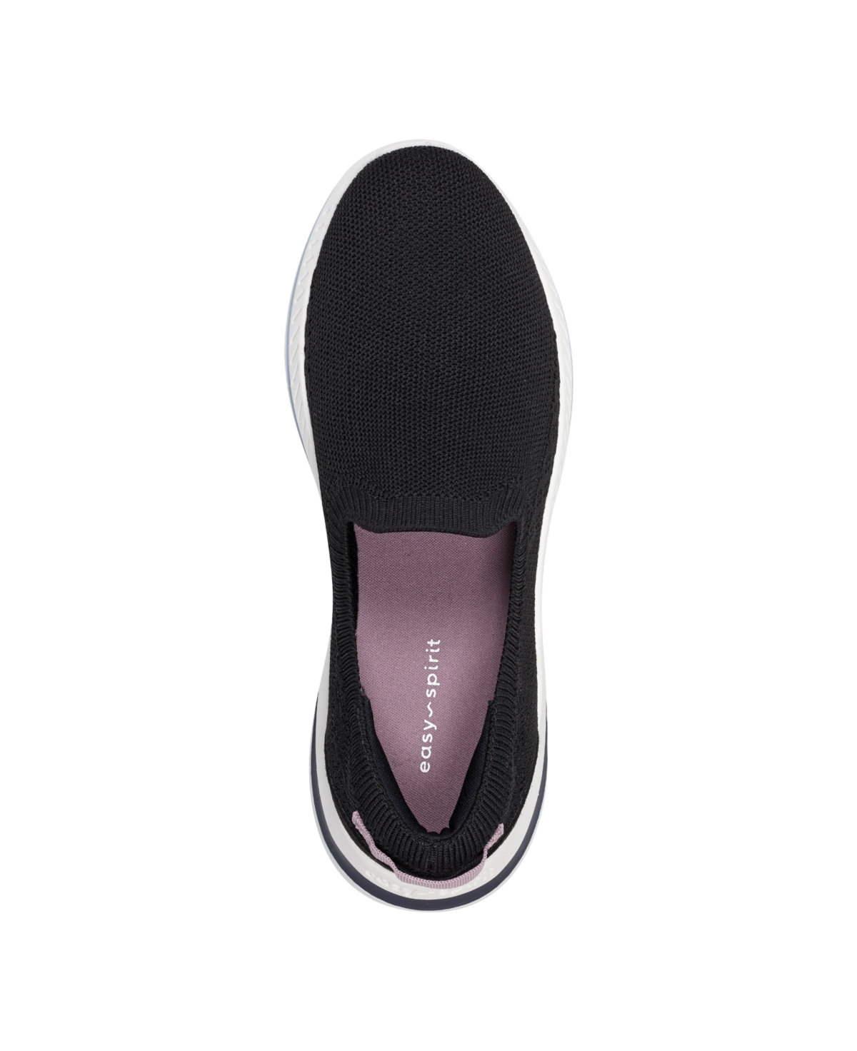 Shop Easy Spirit Women's Golda Lightweight Slip-on Sneakers In Black