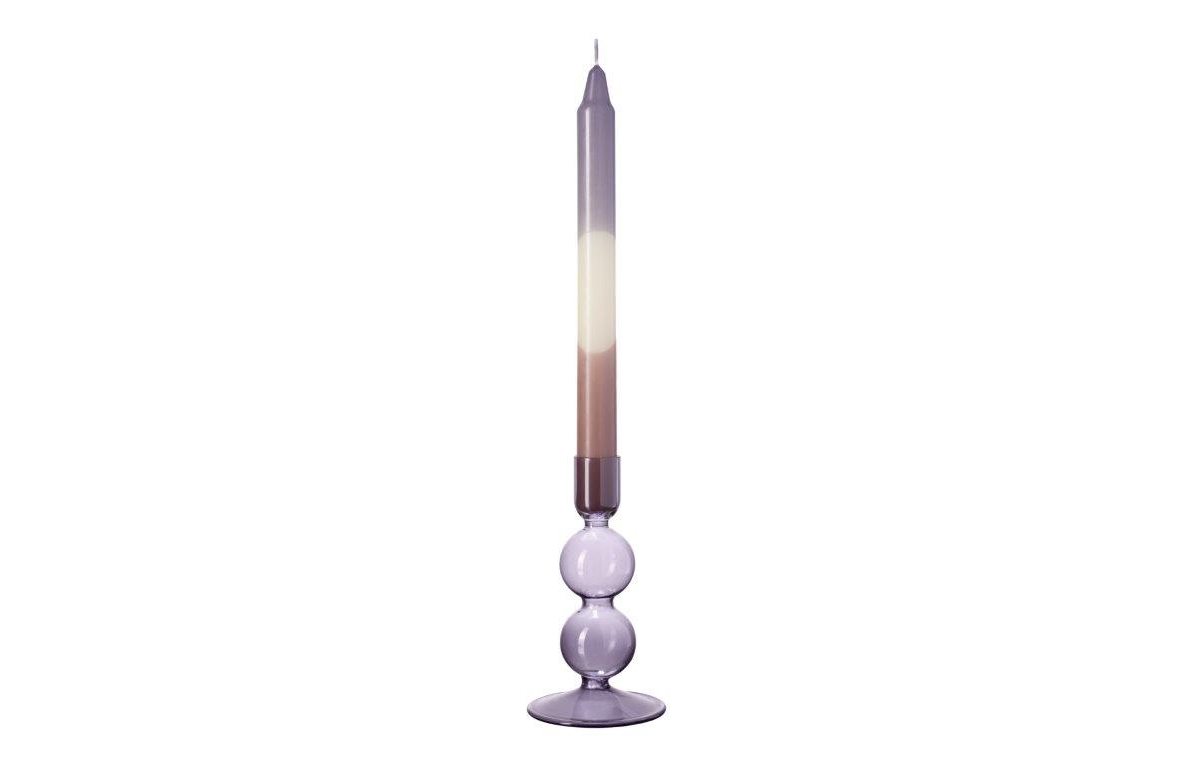 Villeroy & Boch Like Home Candleholder : Bubble Lavender Smal In Lavender