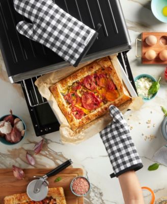 Gingham Oven Mitt 2-Pack Set, 7" x 13"