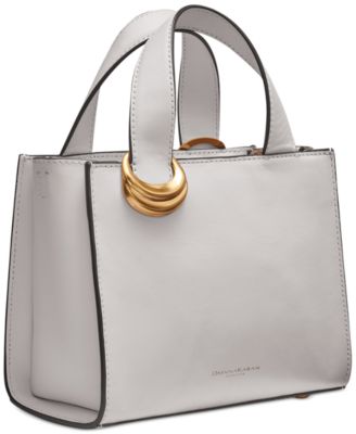 Hewlett Leather Top Handle Buckle Crossbody