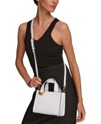 Hewlett Leather Top Handle Buckle Crossbody