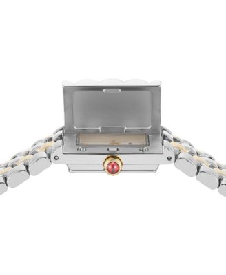 Salvatore Women's Swiss Two-Tone Stainless Steel Bracelet Watch 19x30mm