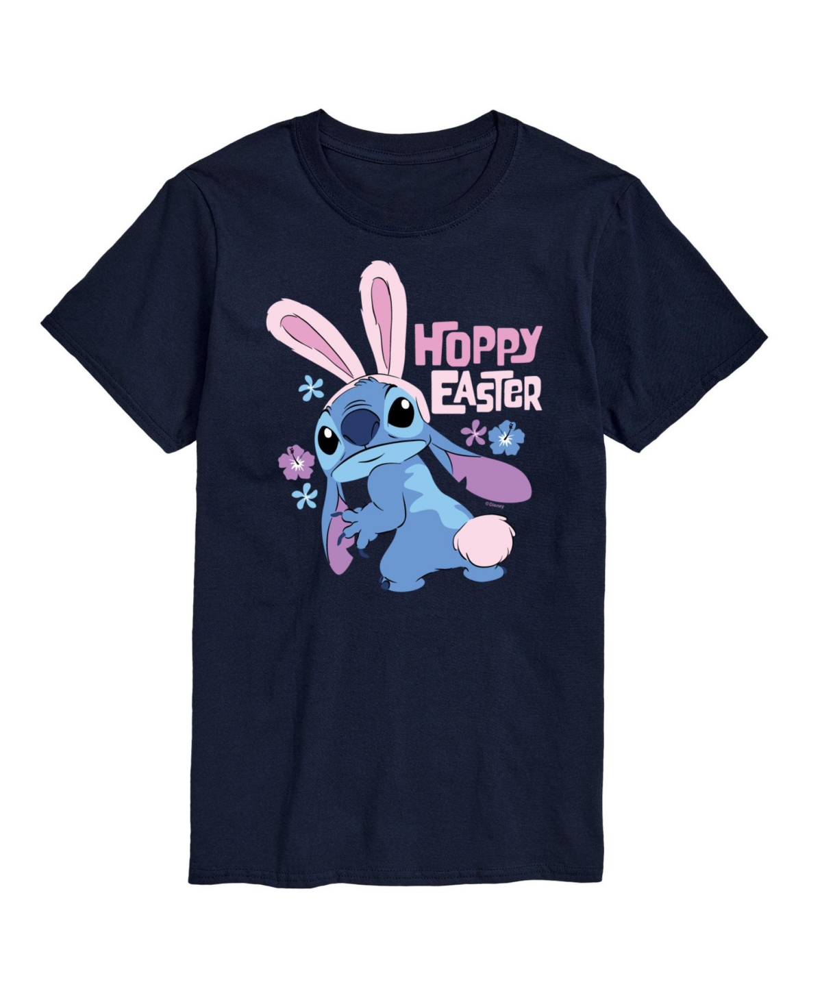 Shop Airwaves Men's Lilo And Stitch Short Sleeve T-shirts In Blue