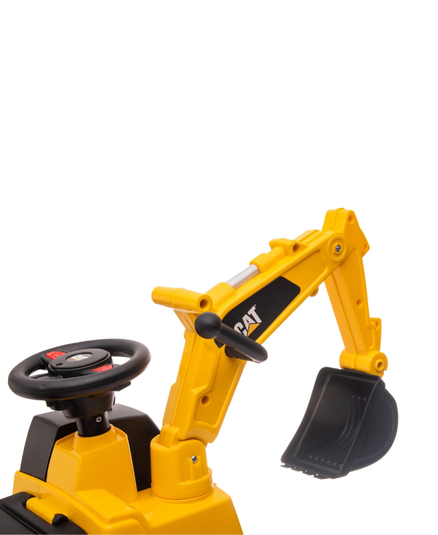 Детская игрушка Best Ride on Cars Cat Excavator Foot-to-Floor Push Car with Functional Front Bucket, 1–3 года — фото 5