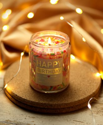 Happy Birthday Candle, 7 oz.