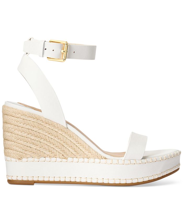 Lauren Ralph Lauren Women's Hilarie AnkleStrap Espadrille Platform