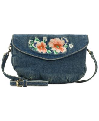 Patricia Nash - Healey Small Denim Pouch Crossbody