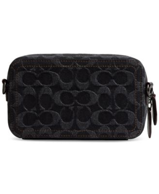 COACH Charter Slim Denim Crossbody - Macy's