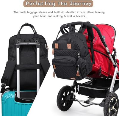 Diaper Bag Backpack, Unisex Baby Bags for Boys Girls, Waterproof Travel