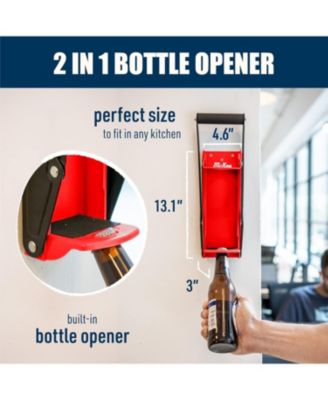 16 oz. Metal Can Crusher: Heavy-Duty Wall-Mounted Recycling Smasher