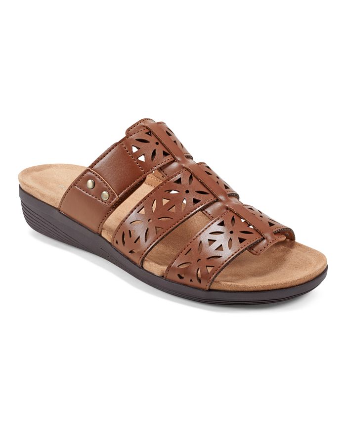 Easy Spirit Women s Bazel Open Toe Strappy Casual Sandals Macy s