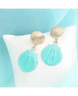 Women's Seashell Drop Earrings