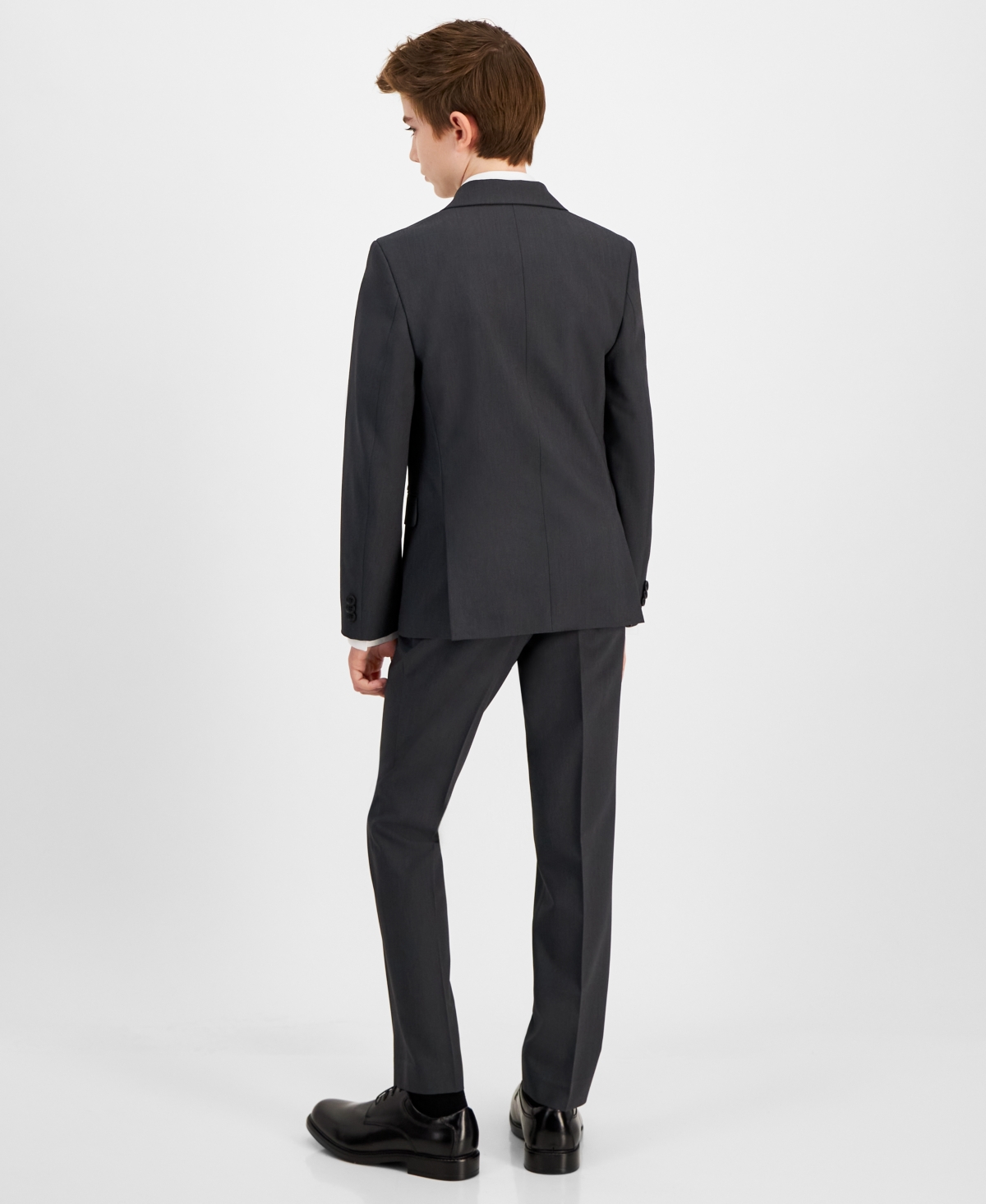 Kenneth Cole Reaction Big Boys Stretch Slim Fit Suit Jacket