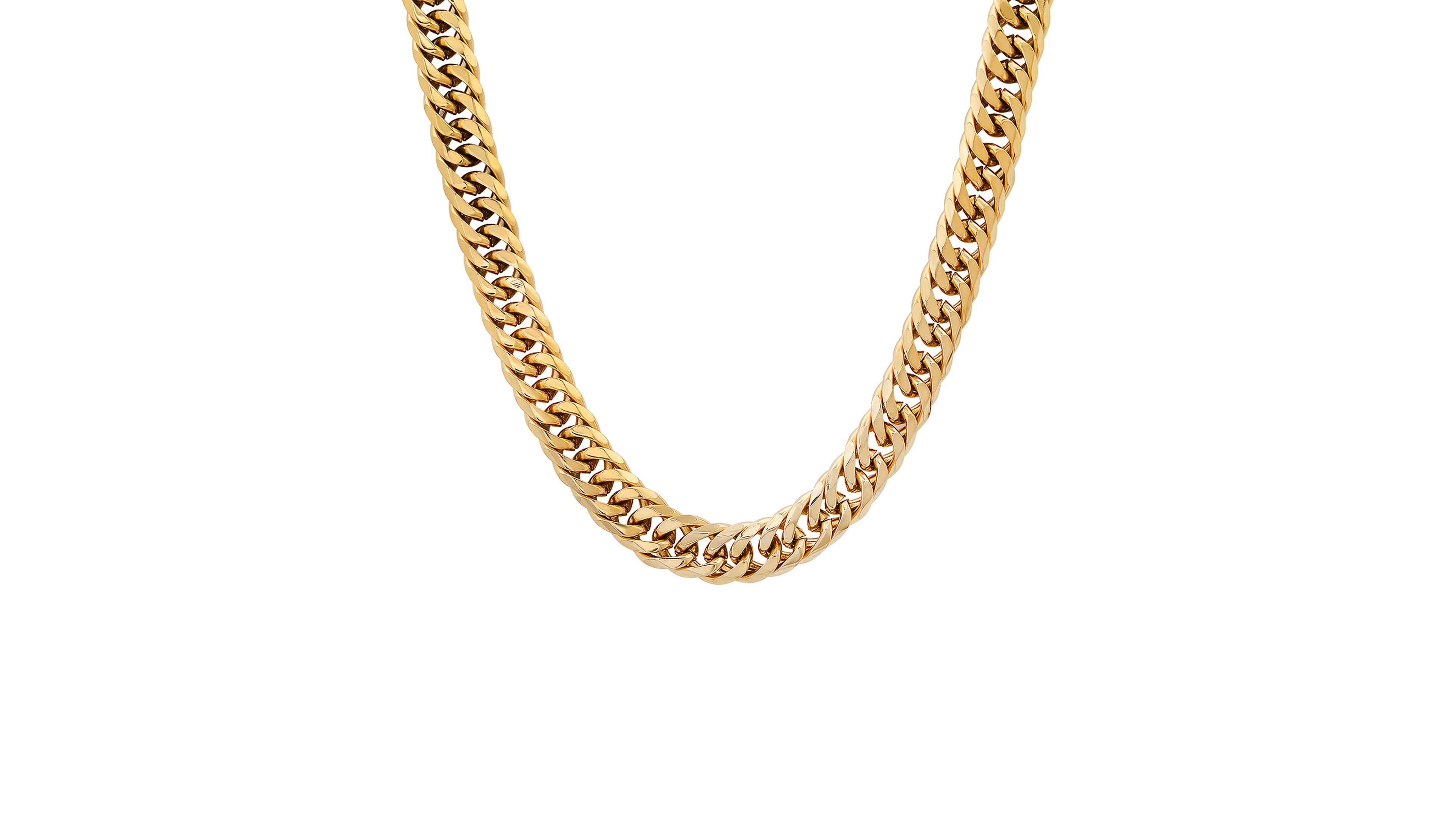 Steeltime Men's Round Link Chain 24" Necklace