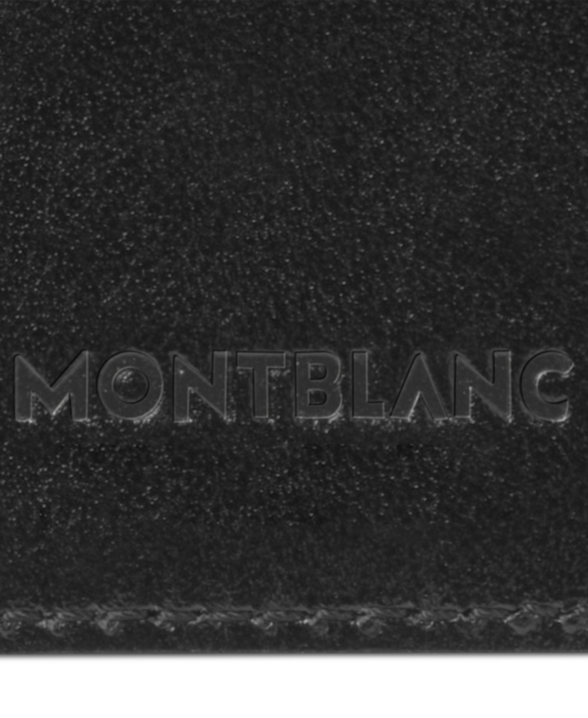 Shop Montblanc Meisterstuck Leather Wallet In Black