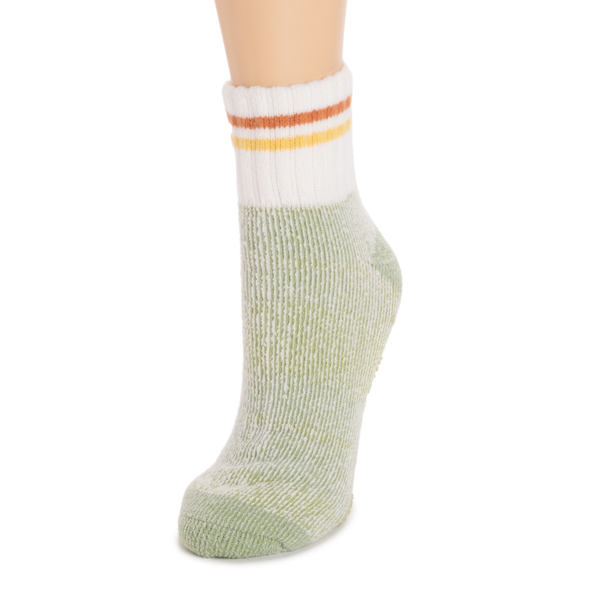 Muk Luks Women's Rib Cuff Lounge Sock