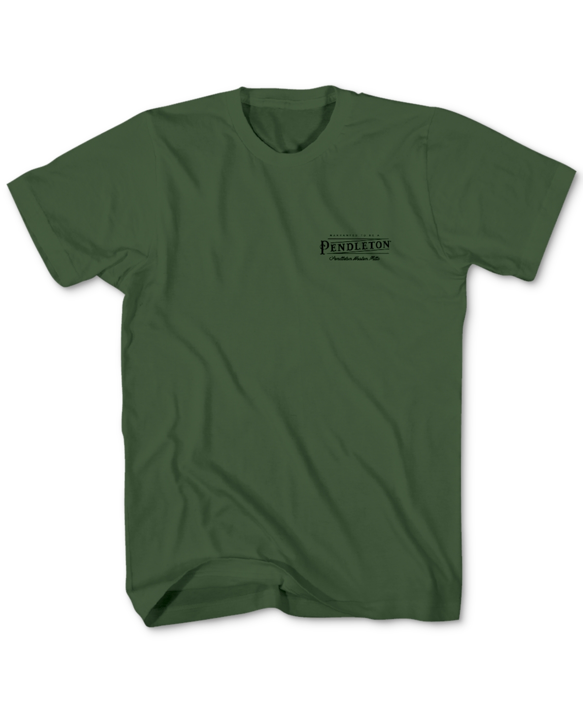 Shop Pendleton Men's Vintage-inspired Logo Graphic Short Sleeve T-shirt In Military Green,black