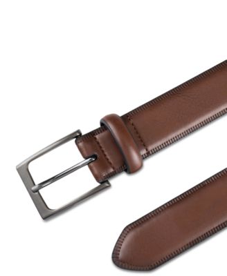 Men's Embossed Edge Belt, Created for Macy's