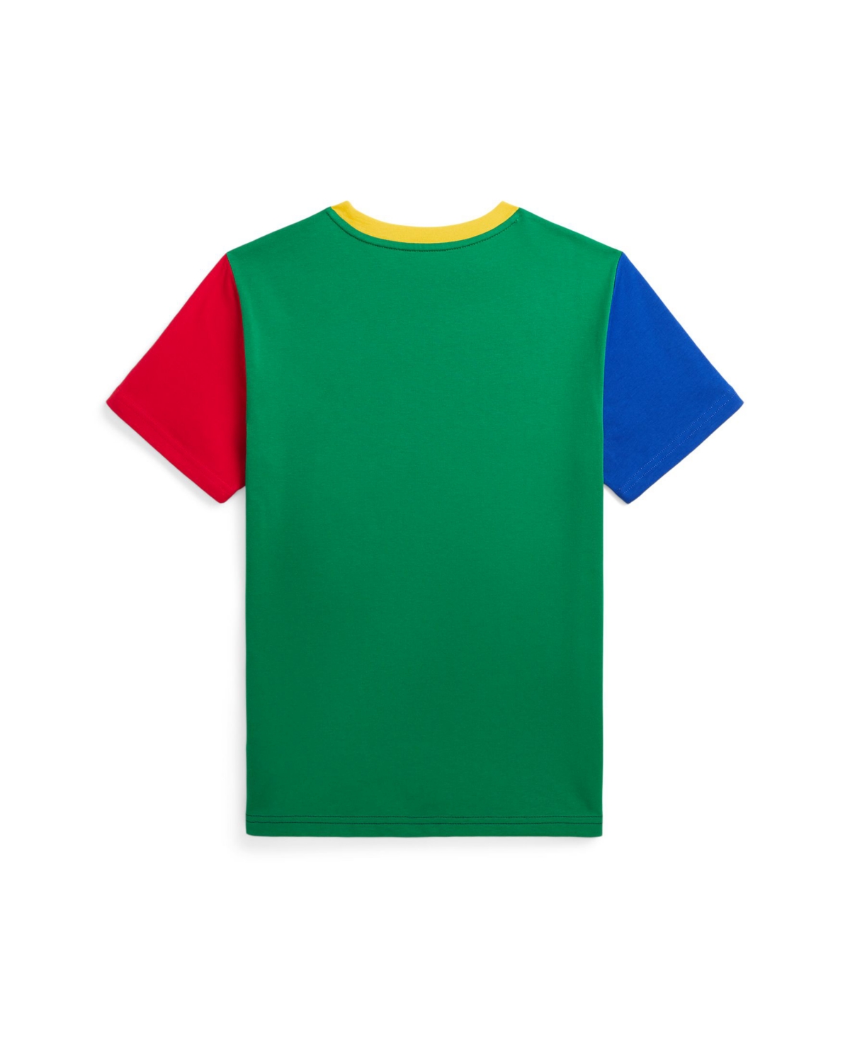 Polo Ralph Lauren Big Boys Color-Blocked Logo Cotton Jersey T-shirt