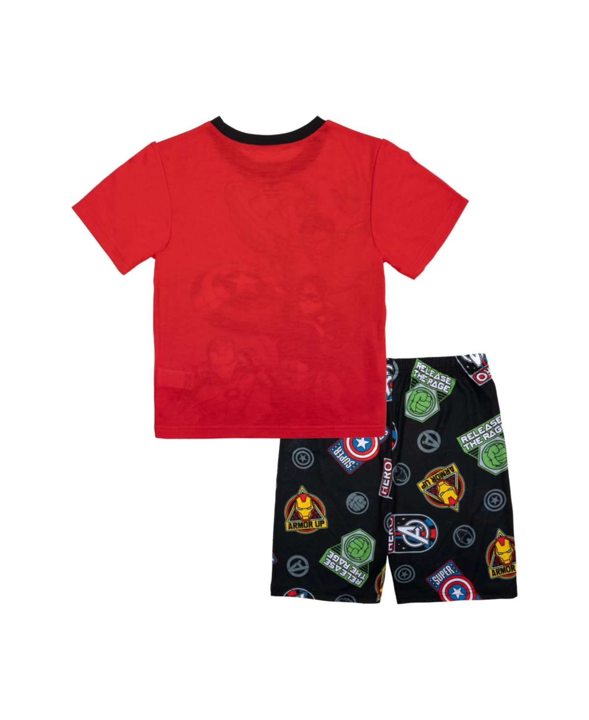 Shop Avengers Little Boys Short Pajama Set, 2 Pc In Assorted