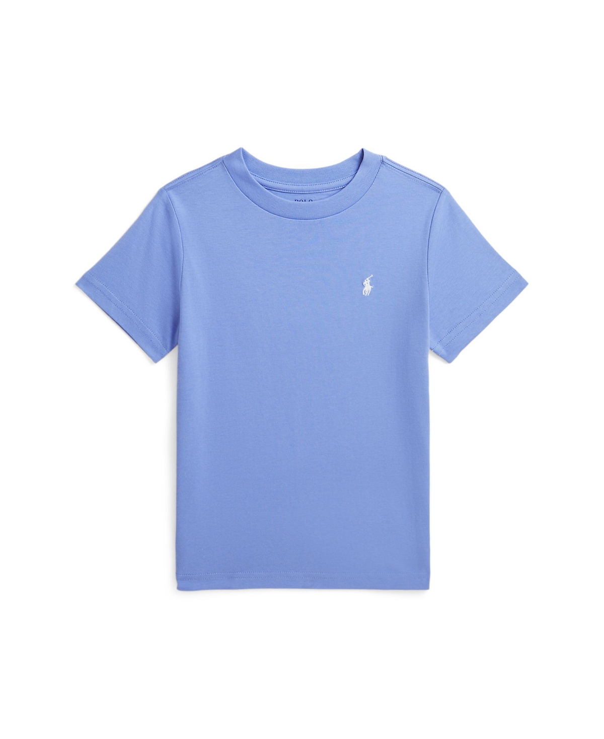 Shop Polo Ralph Lauren Toddler And Little Boys Logo Cotton Jersey T-shirt In Harbor Island Blue