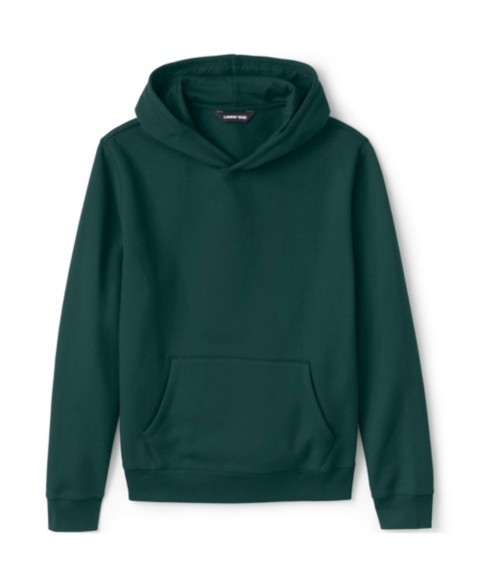 Мужские худи Lands' End Men's Adult Hooded Pullover Sweatshirt