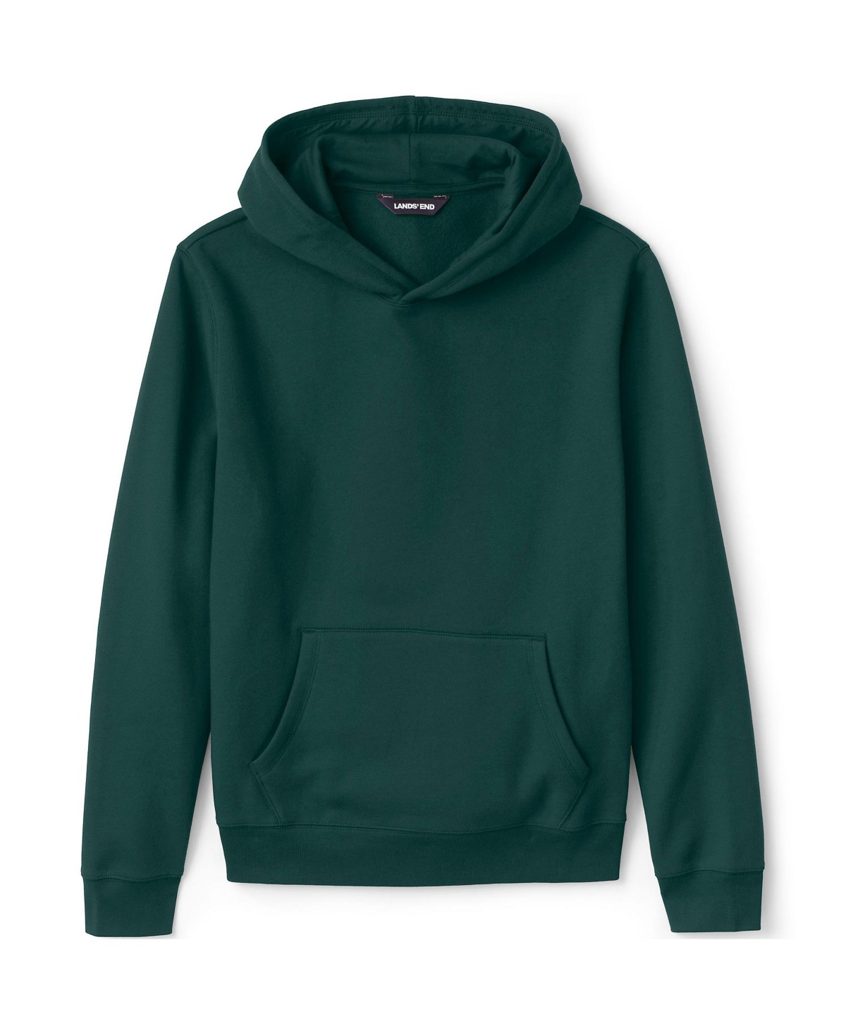 Мужские худи Lands' End Men's Adult Hooded Pullover Sweatshirt — фото 1