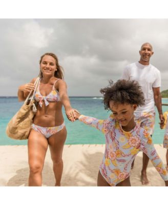 Ladies Boho Tropical Sustainable Bikini Top