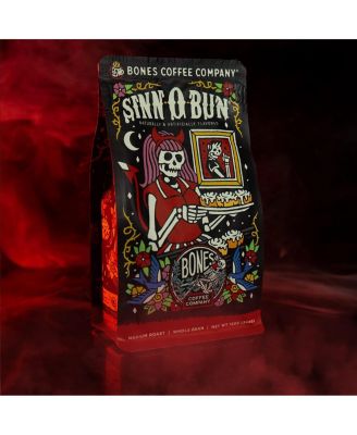 Ground Coffee | 12 oz Medium Roast Arabica Low Acid Flavored Coffee | Cinnamon Roll Flavor Company