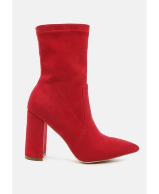 zahara suede boots