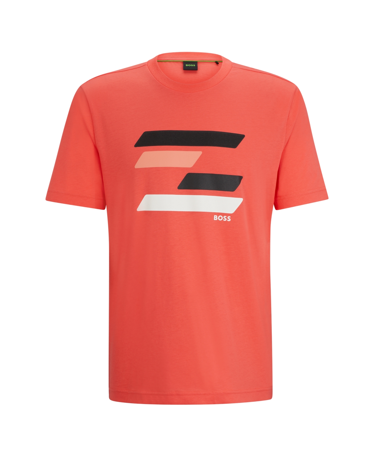 Boss by Hugo Boss Men's Flag-Inspired Artwork T-shirt