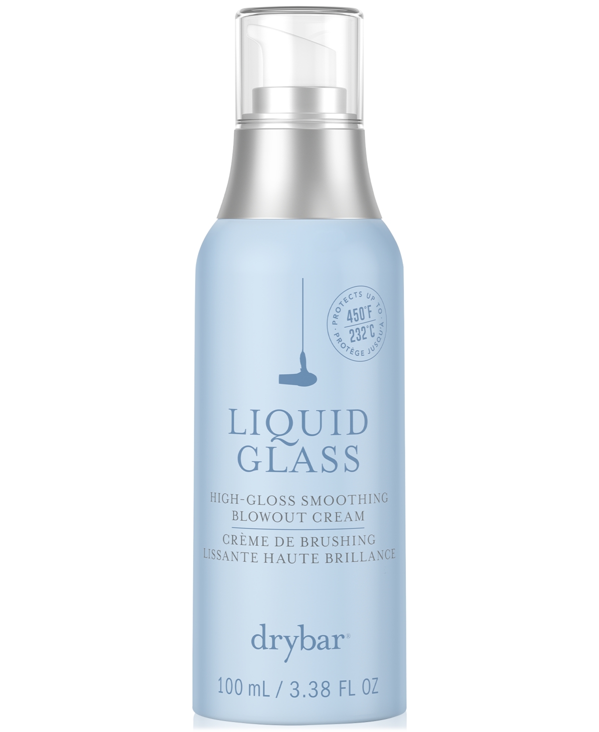 Shop Drybar Liquid Glass High-gloss Smoothing Blowout Cream, 3.38 Oz. In No Color