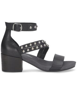 Women's Piah Studded Block-Heel City Sandals