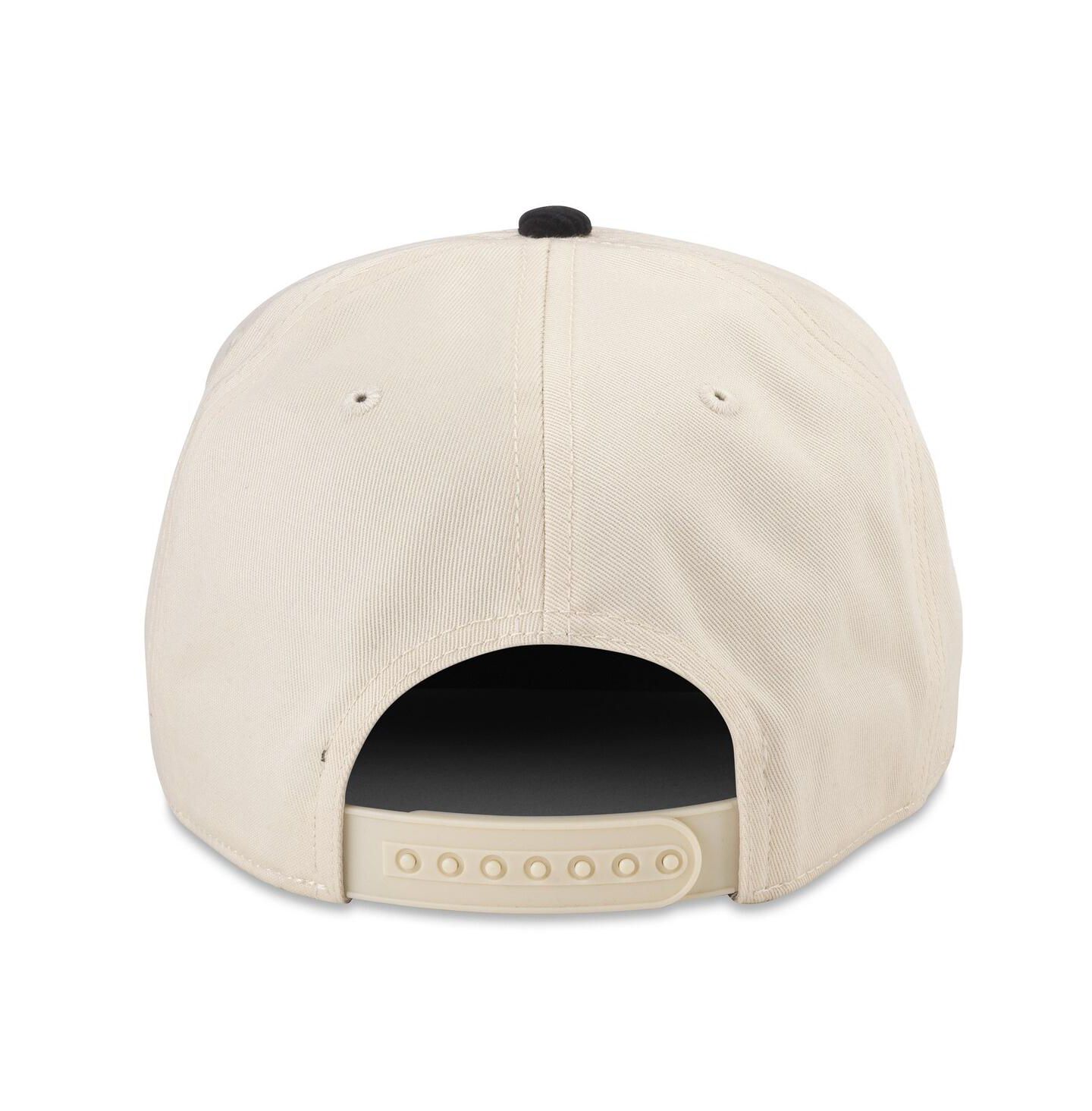 Мужская кепка American Needle Cream, Black Boston Bruins Burnett Adjustable Hat — фото 2