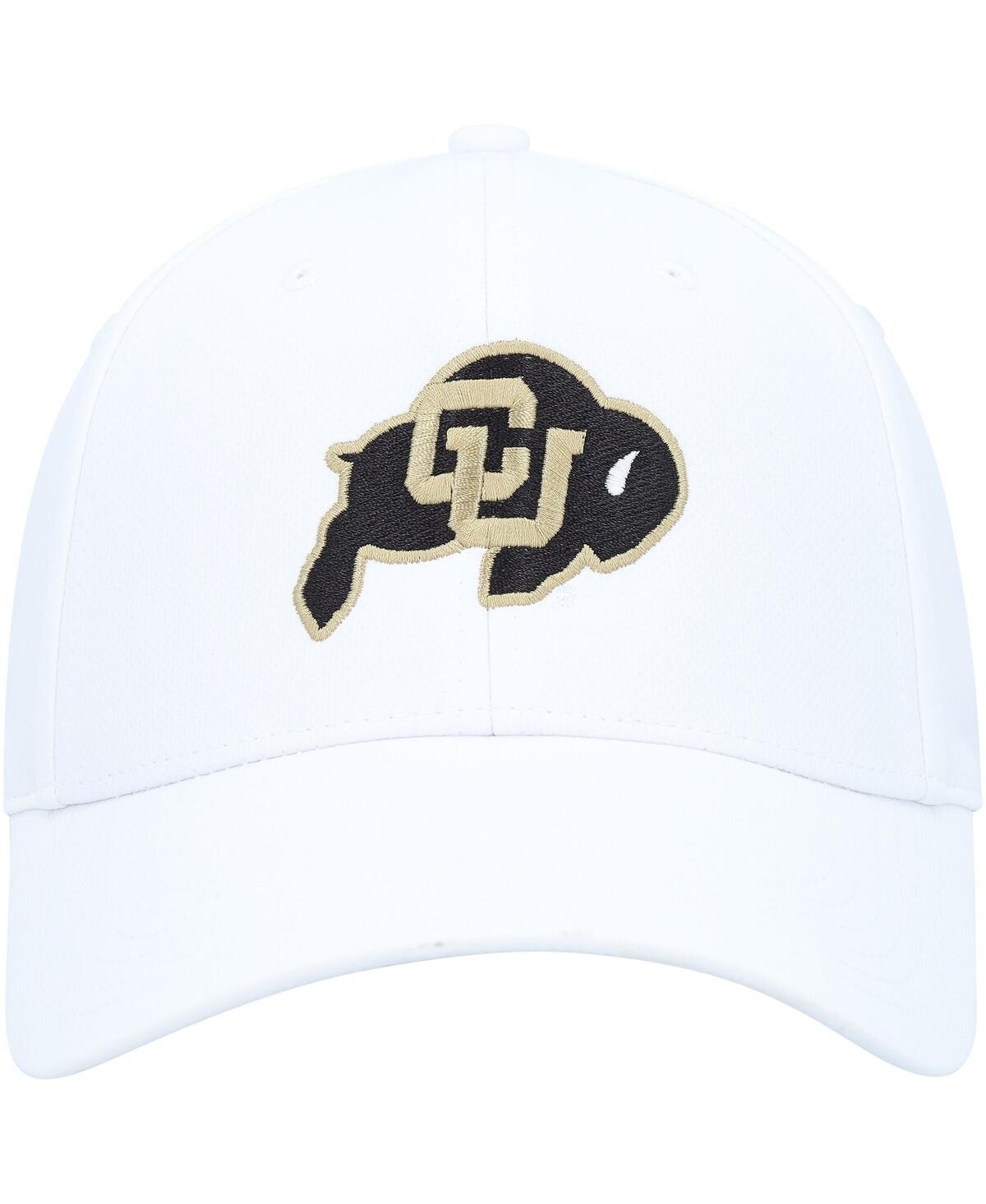 Shop Ahead Men's  White Colorado Buffaloes Stratusâ Adjustable Hat