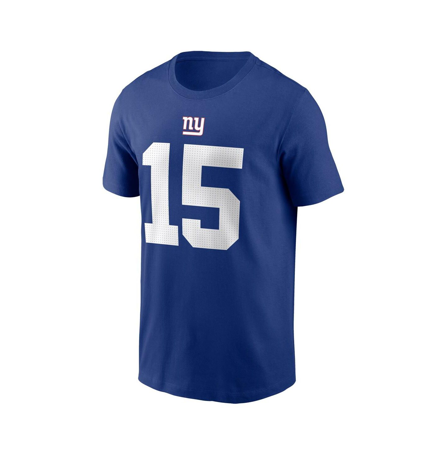 Мужская футболка Nike Tommy DeVito Royal New York Giants Name and Number — фото 2