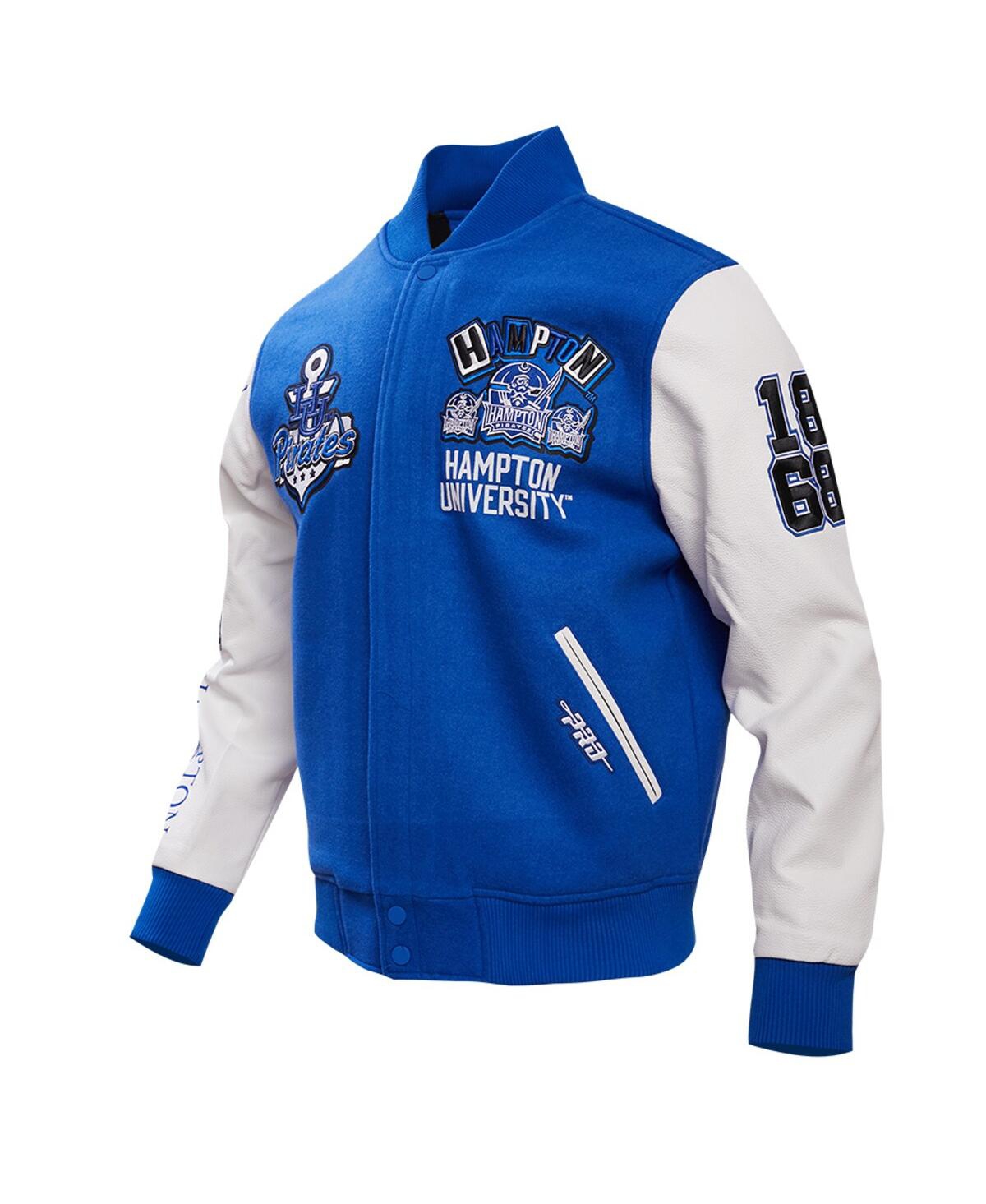 Shop Pro Standard Men's  Royal Hampton Pirates Homecoming Varsity Full-snap Jacket