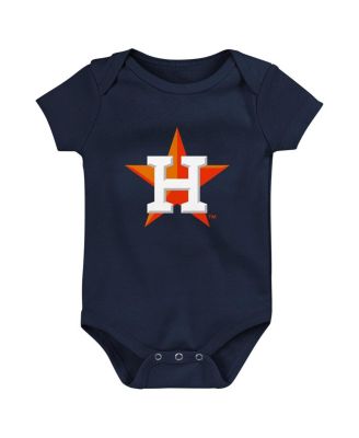 Baby Boys and Girls Fanatics Houston Astros Fan Pennant 3-Pack Bodysuit Set