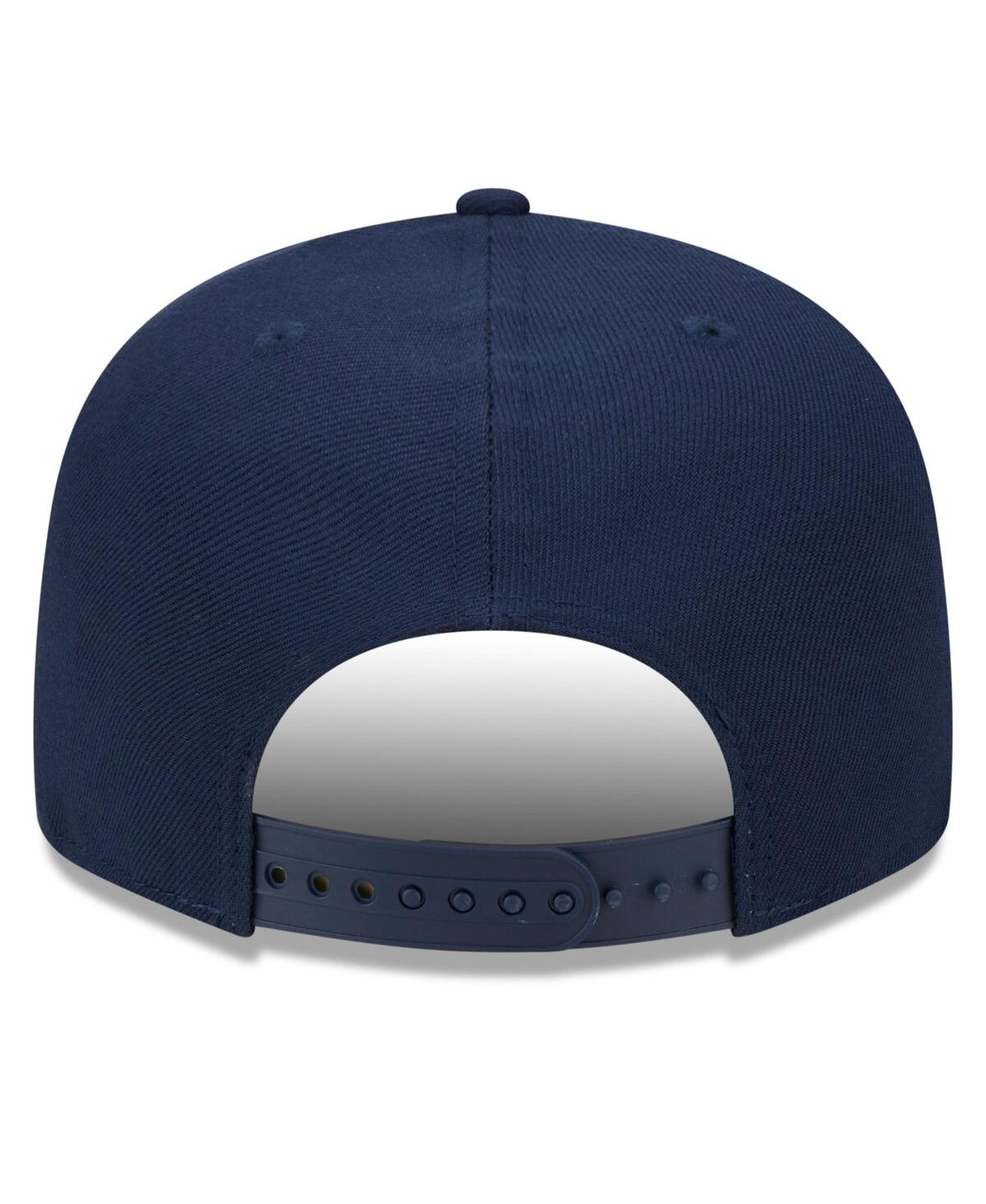 NEW ERA MEN'S NEW ERA NAVY INDIANA PACERS 2024 NBA ALL-STAR GAME RALLY DRIVE FINISH LINE PATCH 9FIFTY SNAPBA 