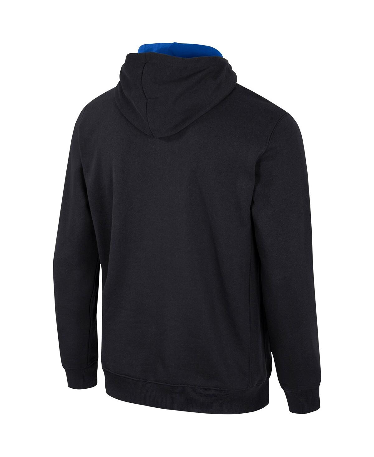 Colosseum Men's Florida Gators Half-zip Hoodie In Black