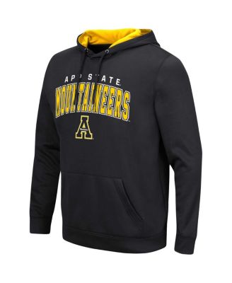 Men's Black Appalachian State Mountaineers Resistance&nbsp;Pullover Hoodie