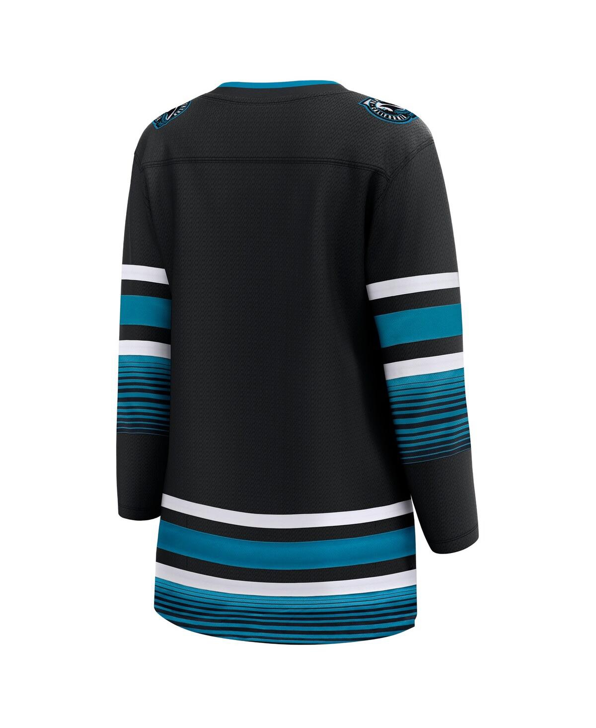 Women's FanaticsSan Jose Sharks Alternate Premier Breakaway Jersey - Black